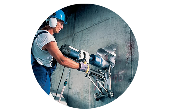 Алмазная резка Одесса, прорезка отверстий в бетоне, кирпичной стене